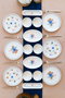 Hermia Dalya 16 Set de Desayuno de Porcelana de 16 Piezas